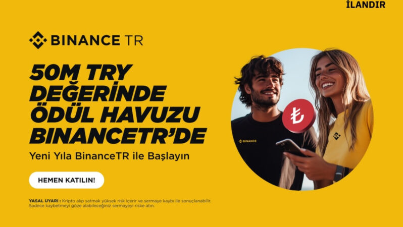Yeni Yıla Binance TR ile Başlayın: 50 Milyon TRY Kıymetinde Ödül Havuzu Sizi Bekliyor!