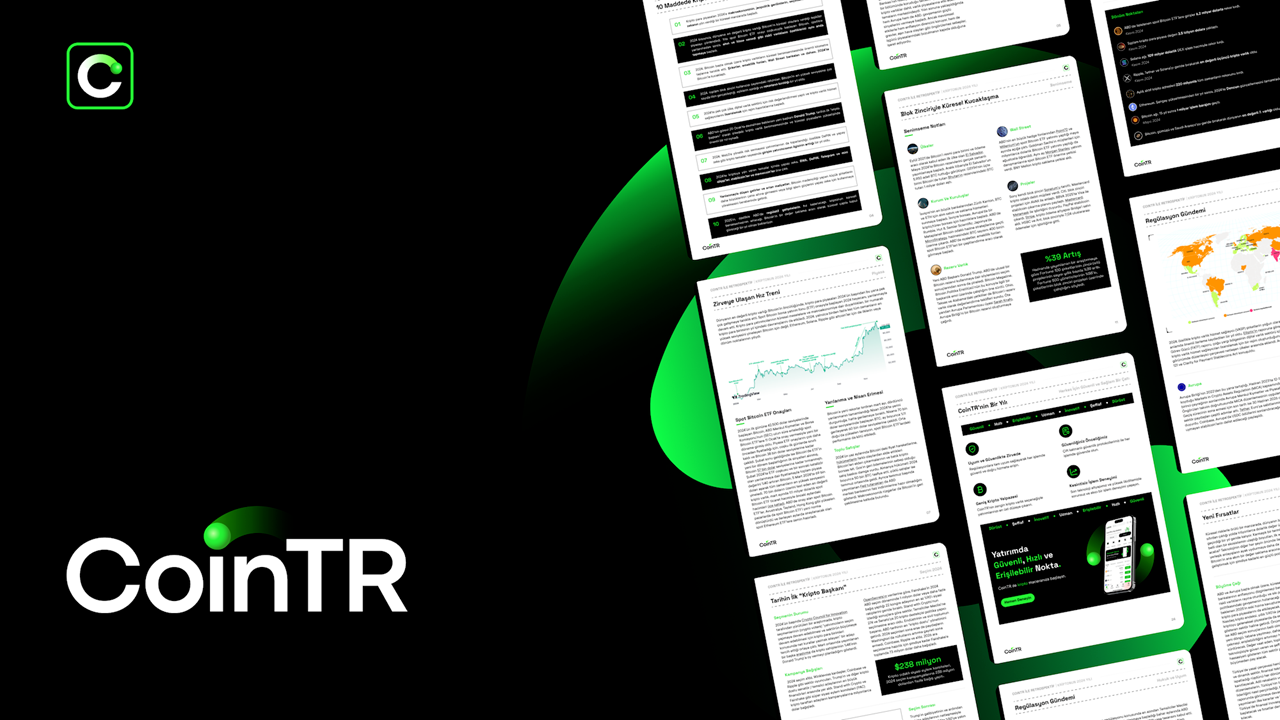 ‘CoinTR ile Retrospektif—2024 Yılında Kripto’ raporu yayımlandı