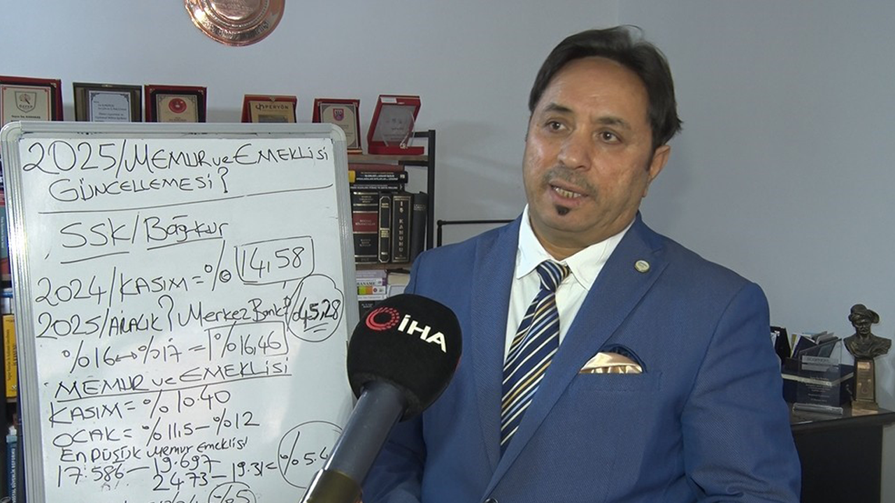 Emekli ve memur artırımı 2025’te ne kadar olacak? Uzmanı net oran verdi