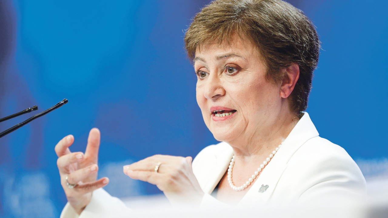 IMF Başkanı Georgieva’dan Davos’ta enflasyon iletisi: Gayret bitmedi