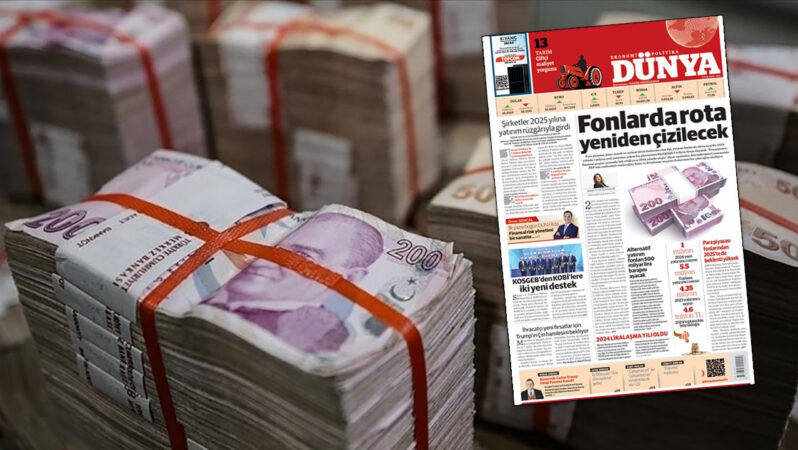 Yatırım fonları 5 trilyon liraya yaklaştı! Fon piyasasında rota yine oluşturuluyor