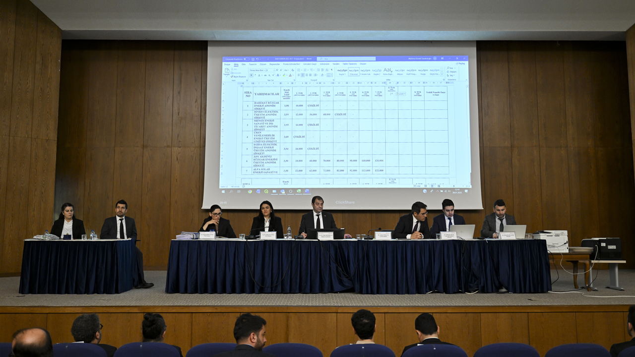 YEKA RES-2024 müsabakalarının en düzgün teklifleri belirli oldu