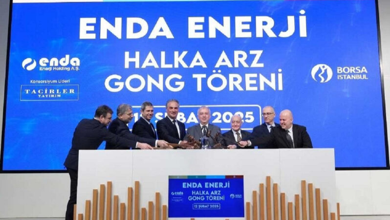 Enda Enerji Holding, Borsa İstanbul’da İşlem Görmeye Başladı