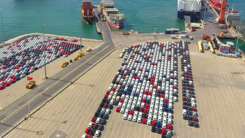 Türkiye’nin Otomotiv İhracatında Rekor Artış