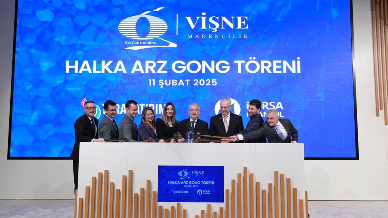 Vişne Madencilik Borsa İstanbul’da İlk Gongunu Çaldı