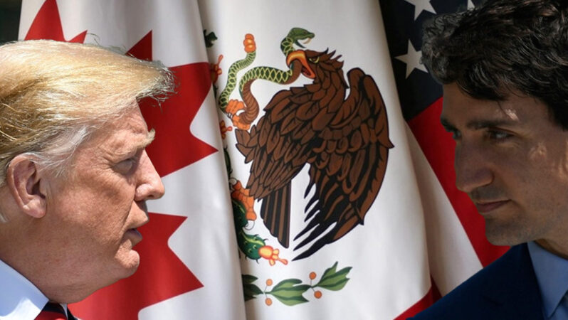 Trump yüzde 25’lik ‘komşu tarifeleri’ni resmen ilan etti! Kanada’dan misilleme, Meksika’dan temkinli karşılık